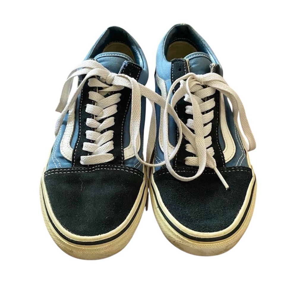 navy old skool vans